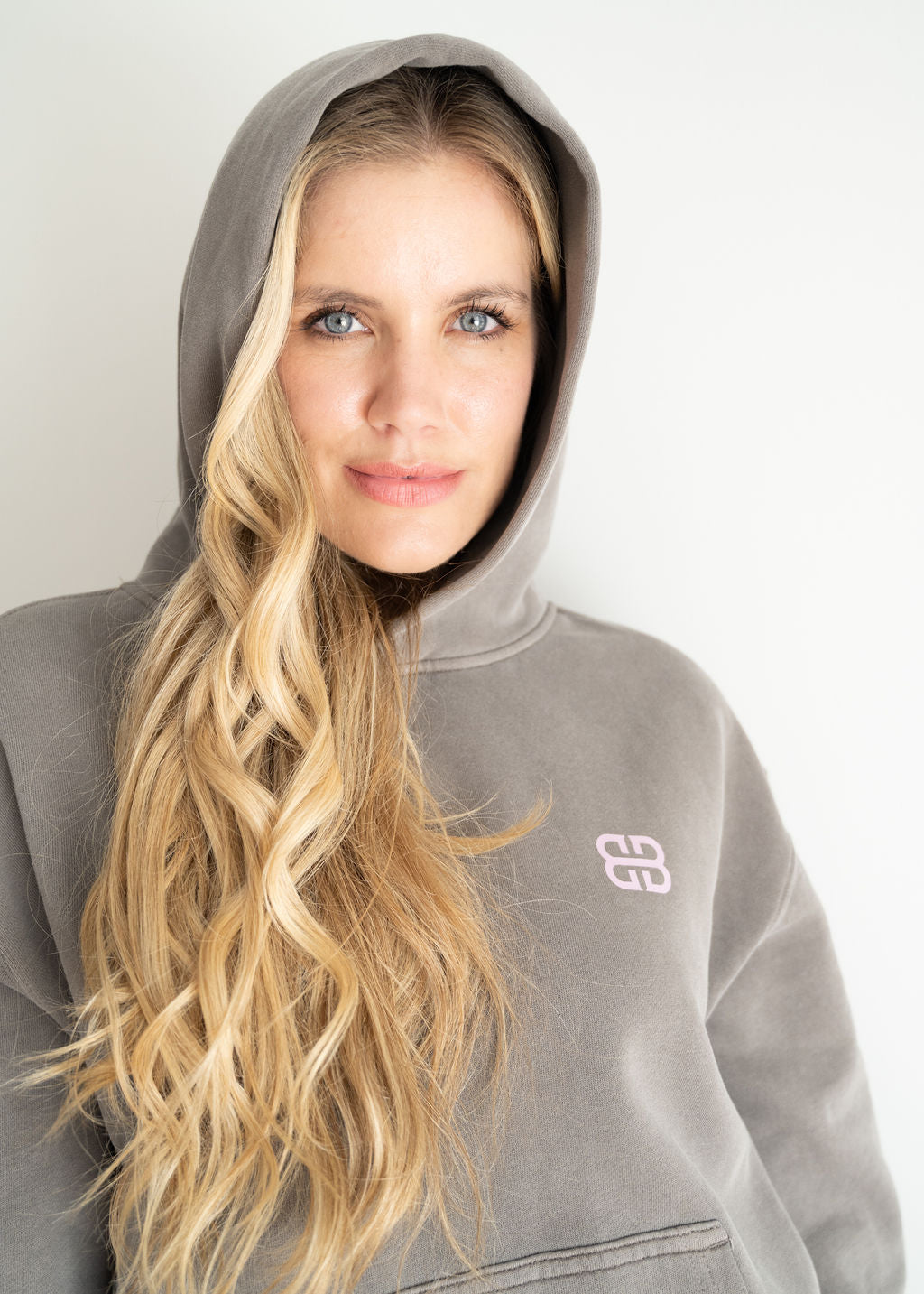 Ladies Faded 'Beautiful Crazy' Hoodie