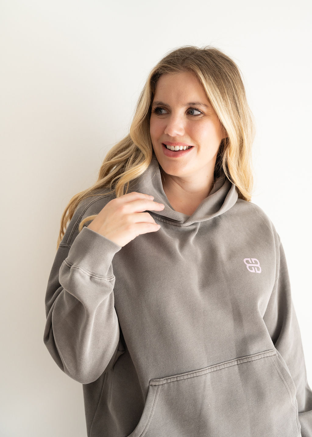 Ladies Faded Beautiful Crazy Hoodie