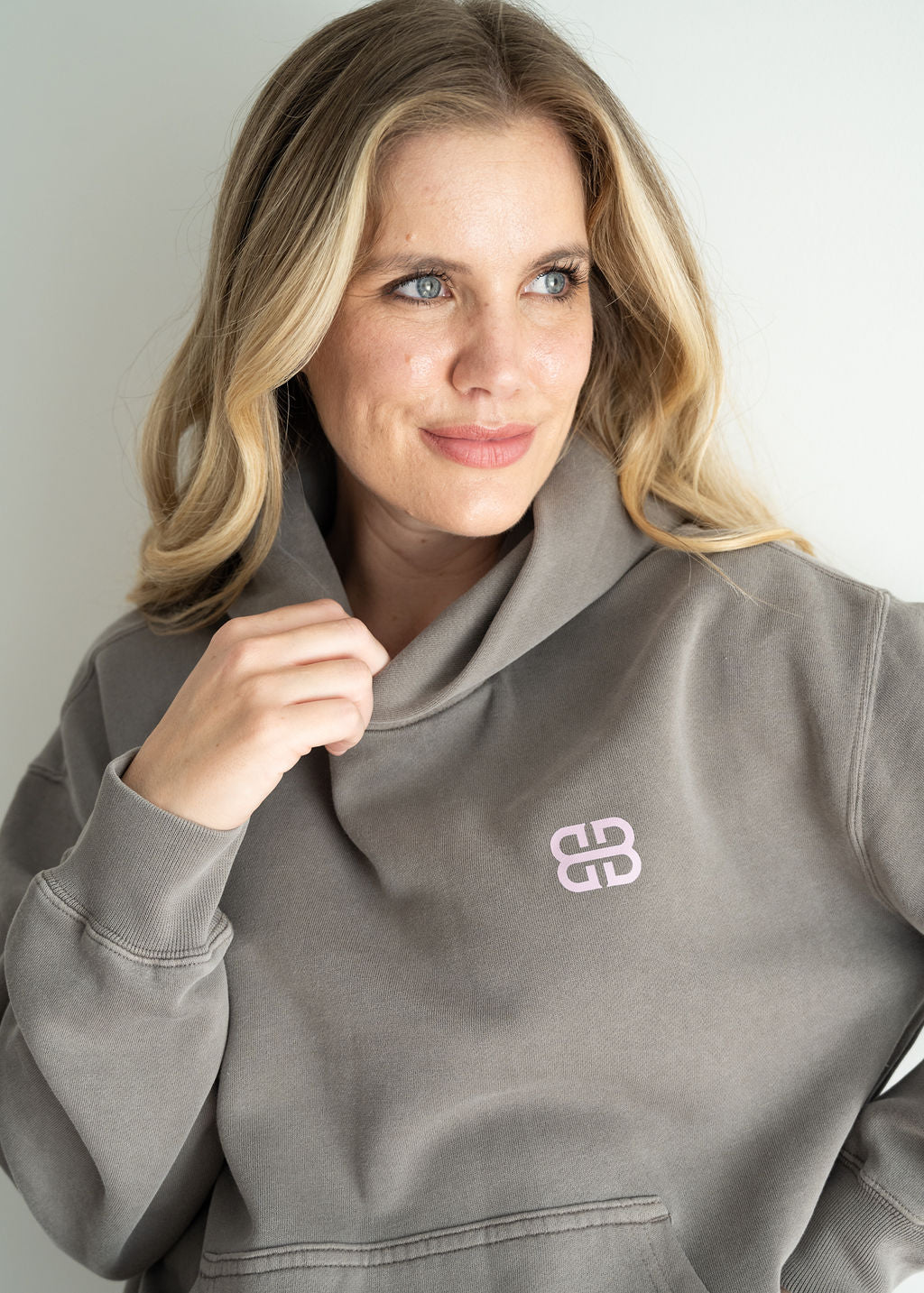 Ladies Faded 'Beautiful Crazy' Hoodie