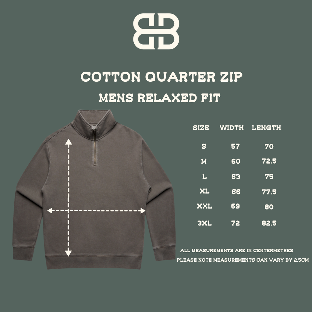 Mens 'Moor to Mountain Arrowhead' Quarter Zip