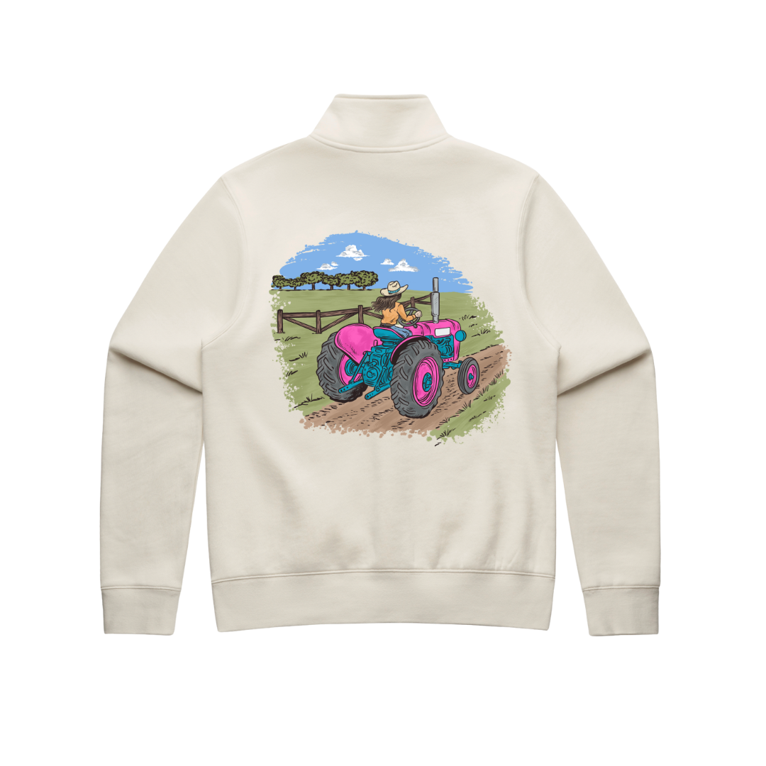 Little Pink Fordson x Dementia UK Ladies Quarter Zip