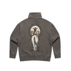 'Boho Cowgirl' Ladies Quarter Zip Sweater