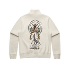 'Boho Cowgirl' Ladies Quarter Zip Sweater