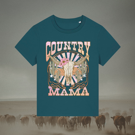 Country Mama Ladies Fit Tee