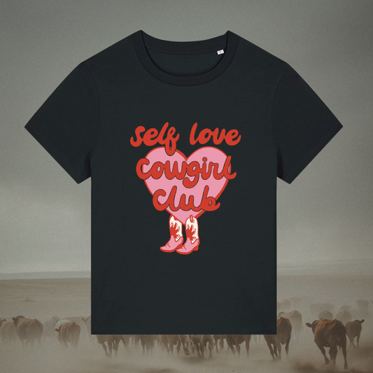 Self Love Cowgirl Ladies Fit Tee