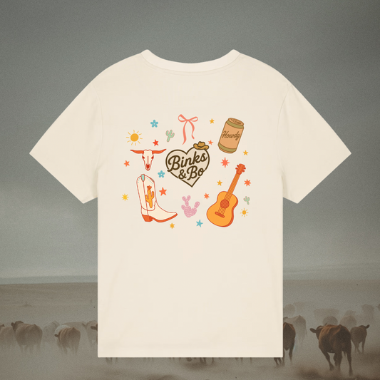 Binks & Bo Heart Ladies Fit Tee