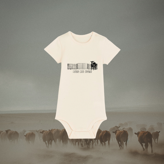 Future Gate Opener Baby Grow