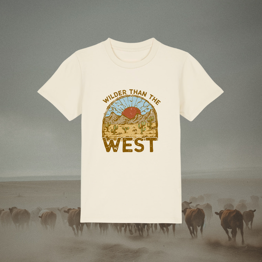 Wilder Than The West Kids Tee