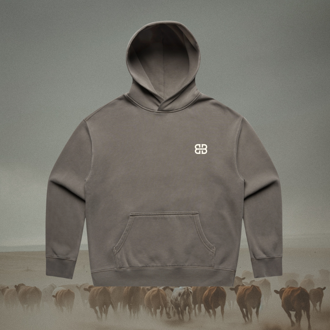 Ladies Faded Boho Cowgirl Hoodie