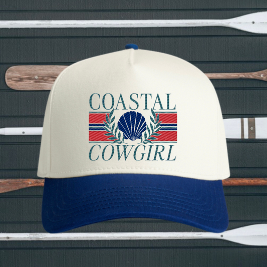Coastal Cowgirl Two Tone Cap