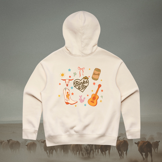 Ladies Cowgirl Heart Hoodie