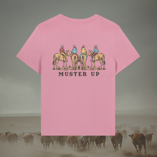 'Muster Up' Ladies Fit Tee