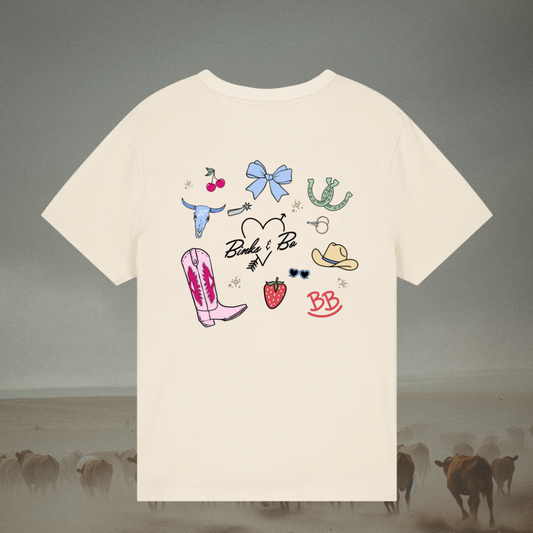 Binks & Bo Cowgirl Summer Ladies Fit Tee