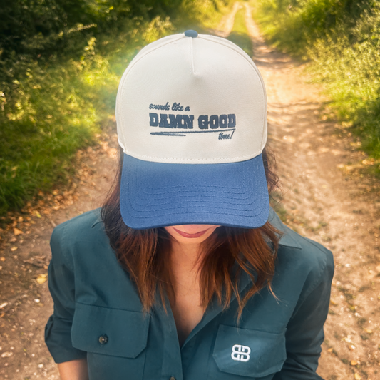 'Sounds Like A Damn Good Time' Logo Cap