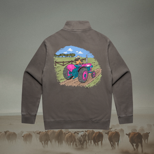 Little Pink Fordson x Dementia UK Unisex Quarter Zip