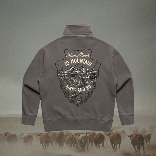 Moor to Mountain Arrowhead Ladies Quarter Zip