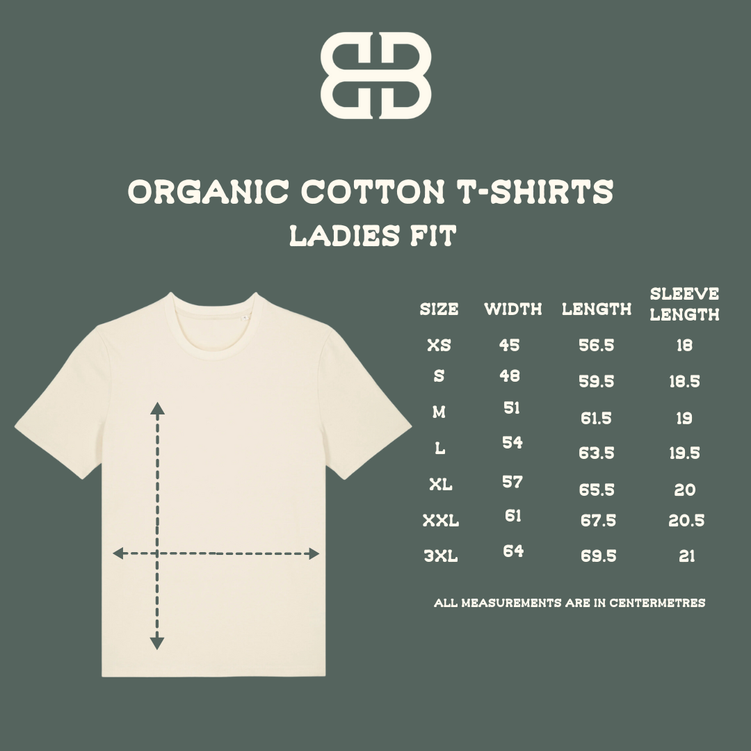 Country Heart, Cowgirl Soul Organic Cotton Ladies Tee