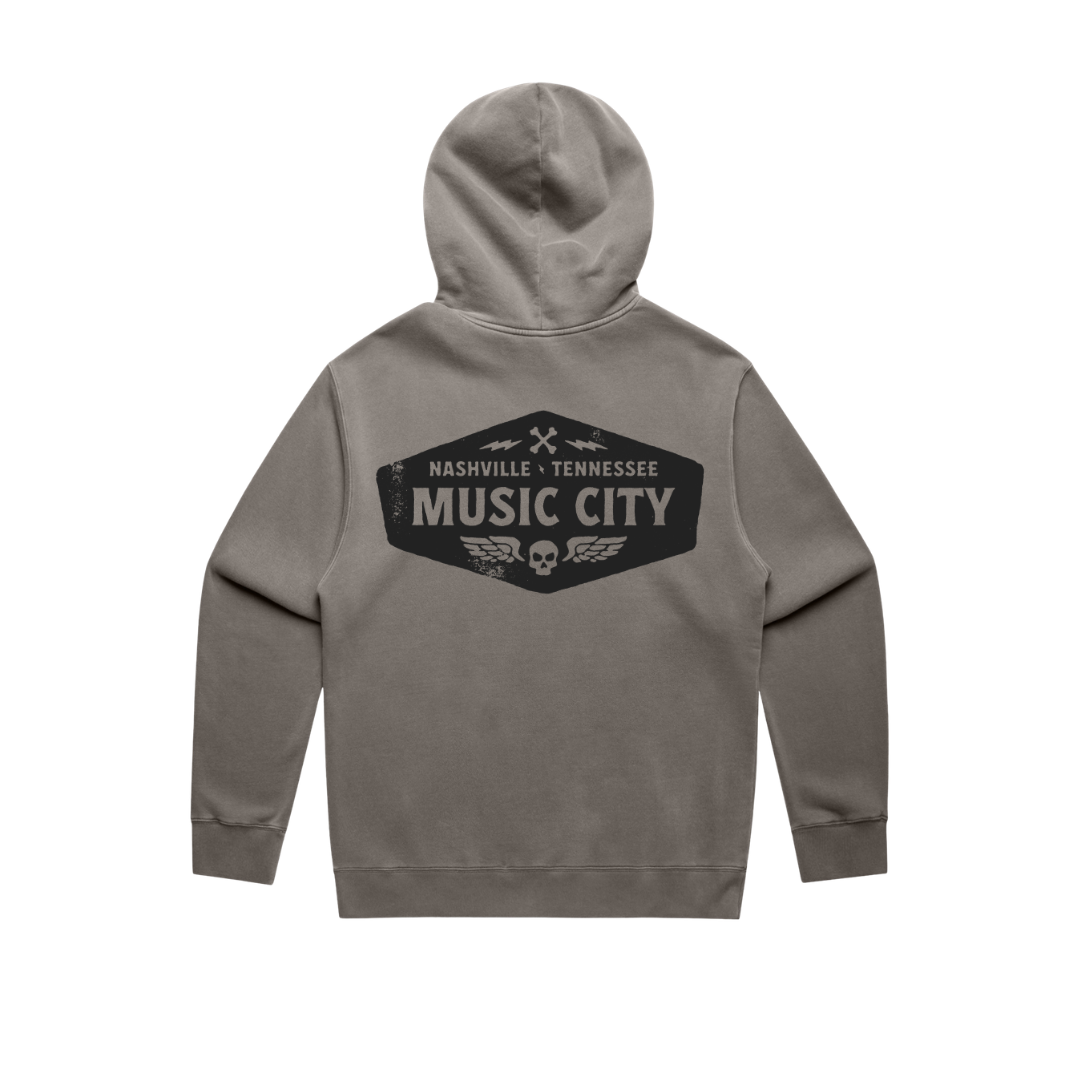 'Nashville' Mens Hoodie
