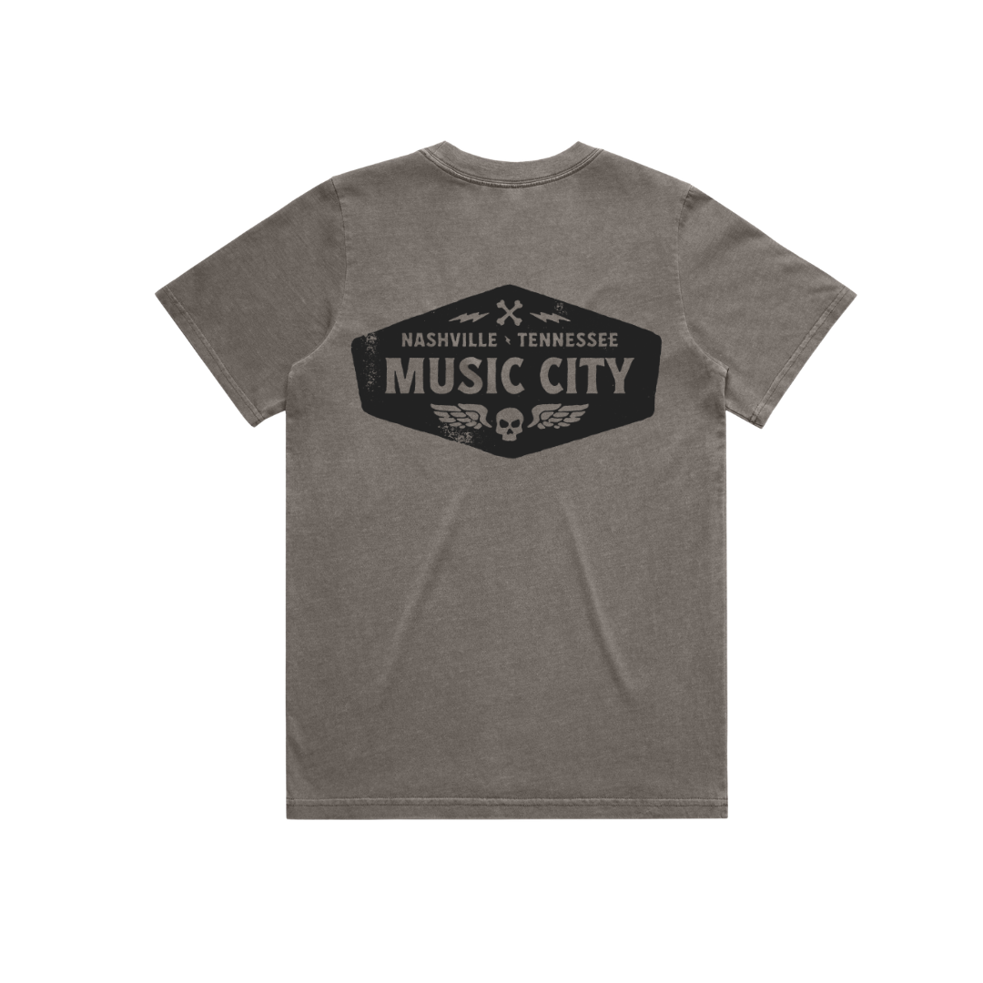 'Nashville' Mens Cotton T-Shirt