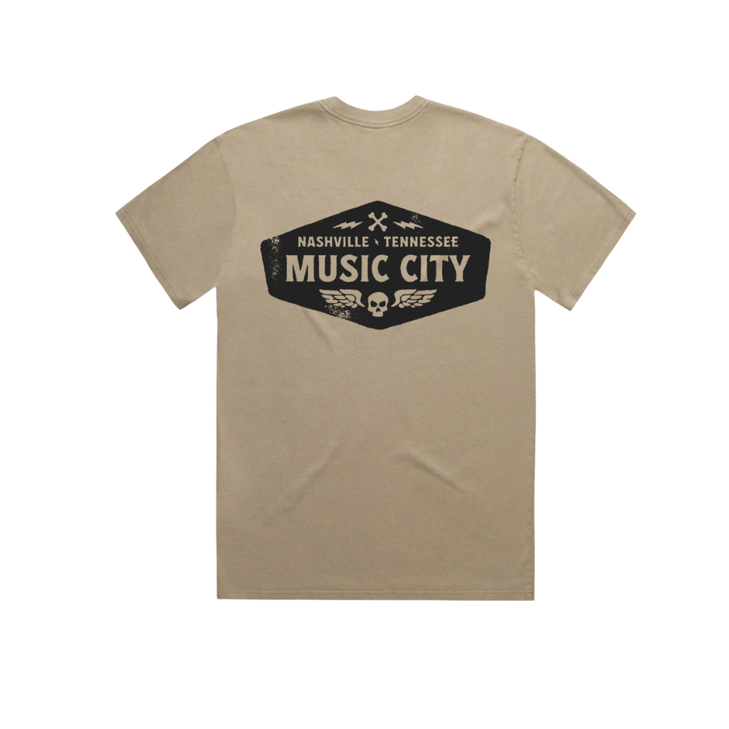 'Nashville' Mens Cotton T-Shirt
