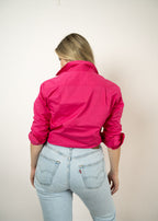 Women's Pink Western Work Shirt
