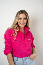 Women's Pink Western Work Shirt