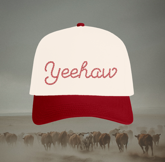 Yeehaw Embroidered Cap