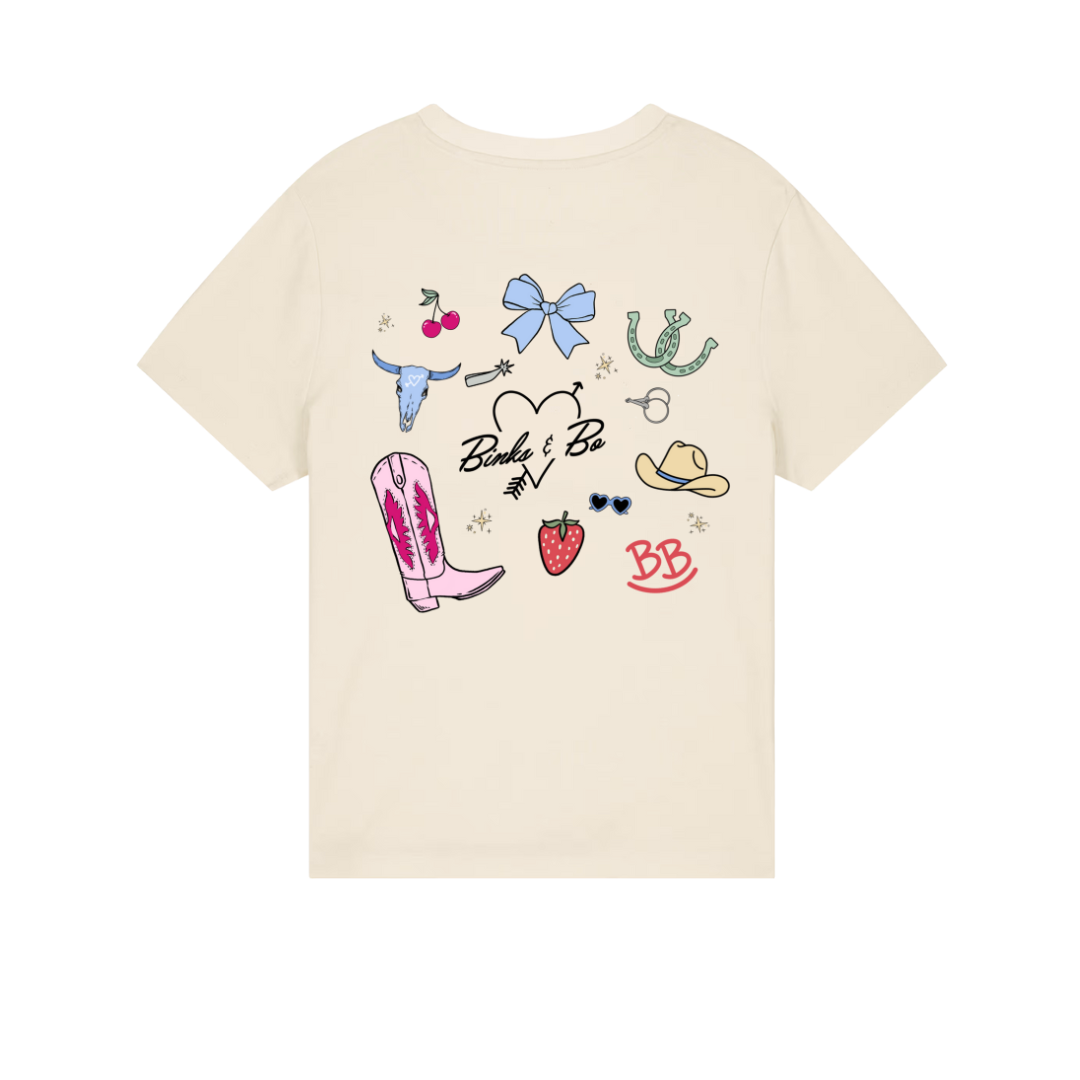 'Cowgirl Summer' Organic Cotton T-Shirt