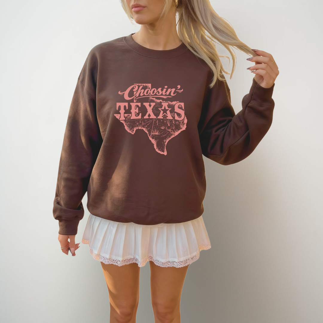 'Choosin' Texas' Organic Cotton Sweater