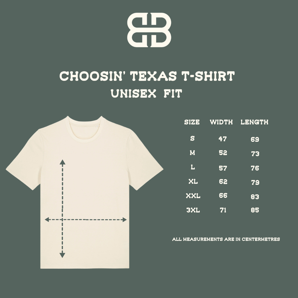 'Choosin Texas' Faded T-Shirt