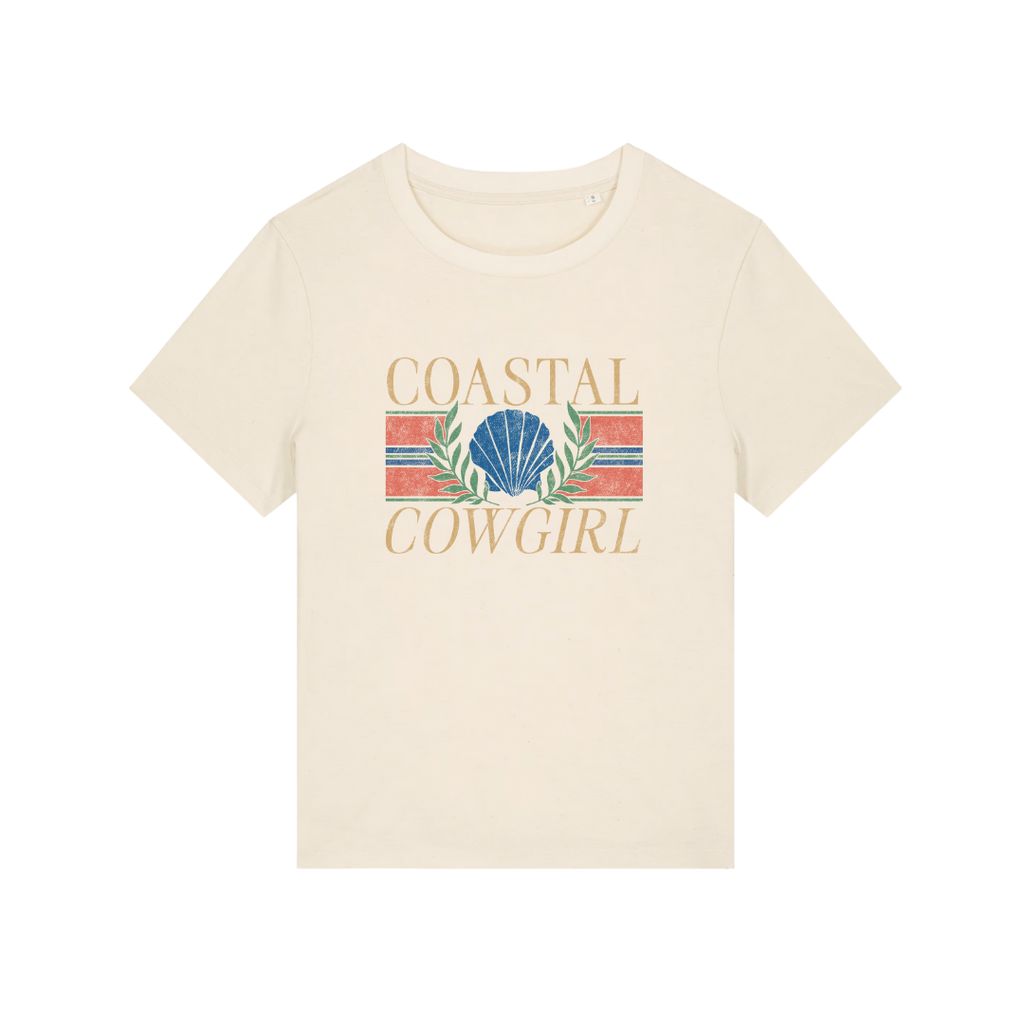 'Coastal Cowgirl' Organic Cotton T-shirt