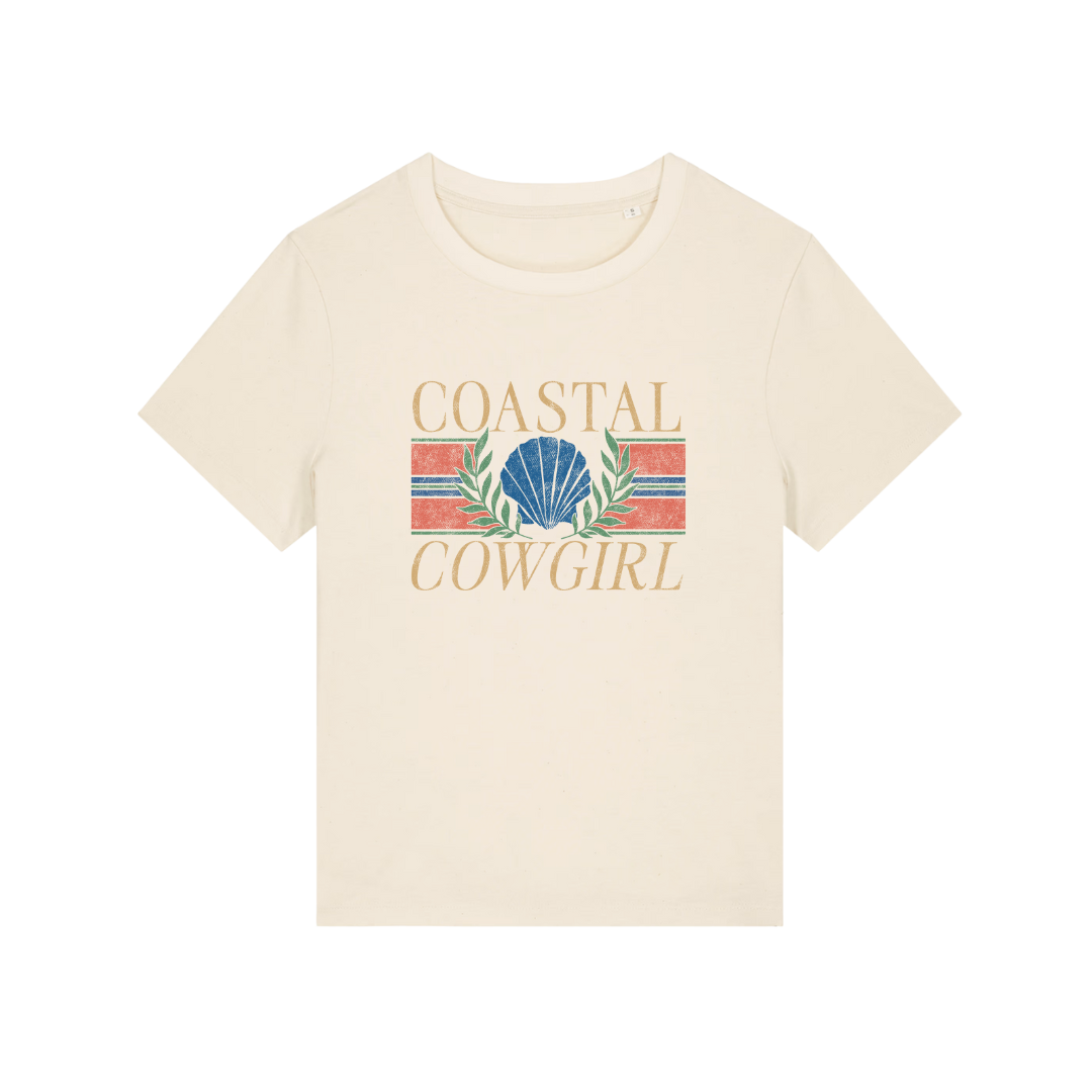 'Coastal Cowgirl' Organic Cotton T-shirt