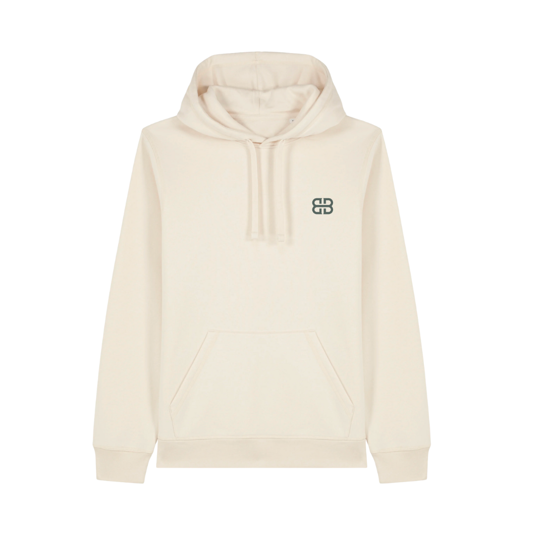 'Go With The Flow' Unisex Organic Cotton Hoodie