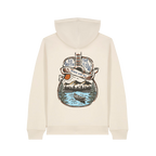 'Go With The Flow' Unisex Organic Cotton Hoodie