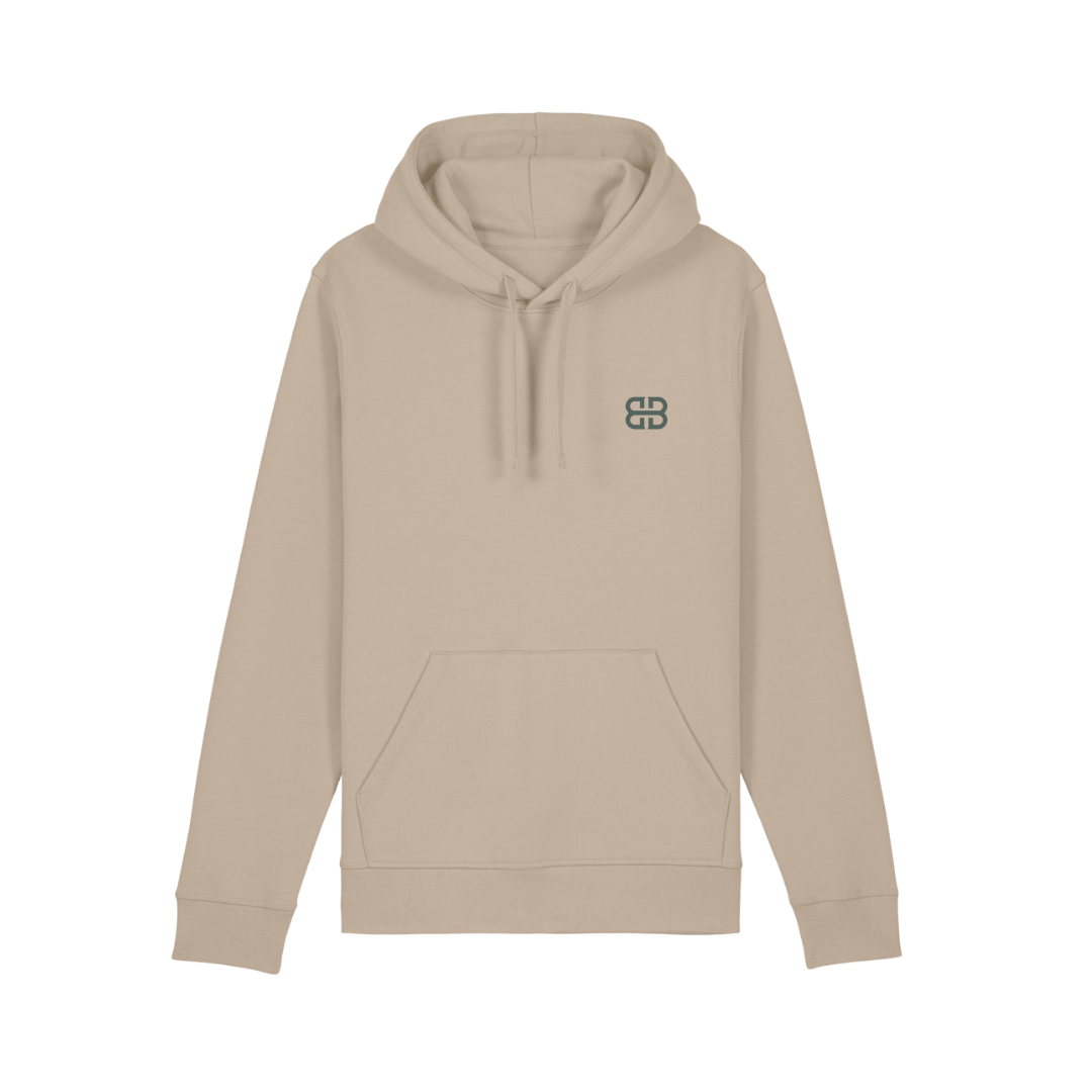 'Go With The Flow' Unisex Organic Cotton Hoodie