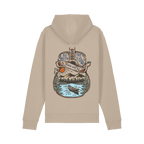 'Go With The Flow' Unisex Organic Cotton Hoodie