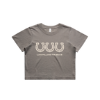 Luck Follow The Brave Faded Crop Tee