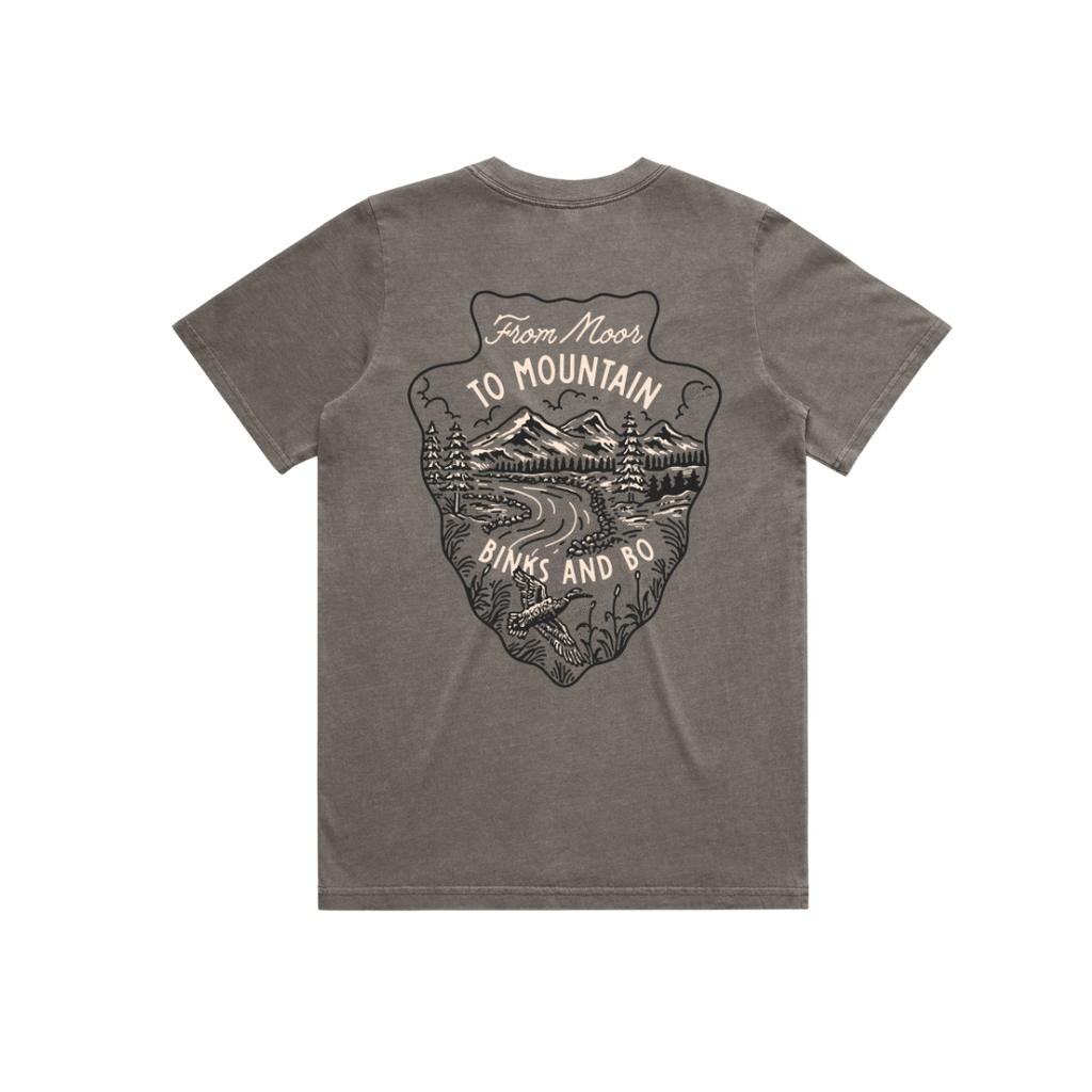 Mens 'Moor to Mountain Arrow Head' T-Shirt