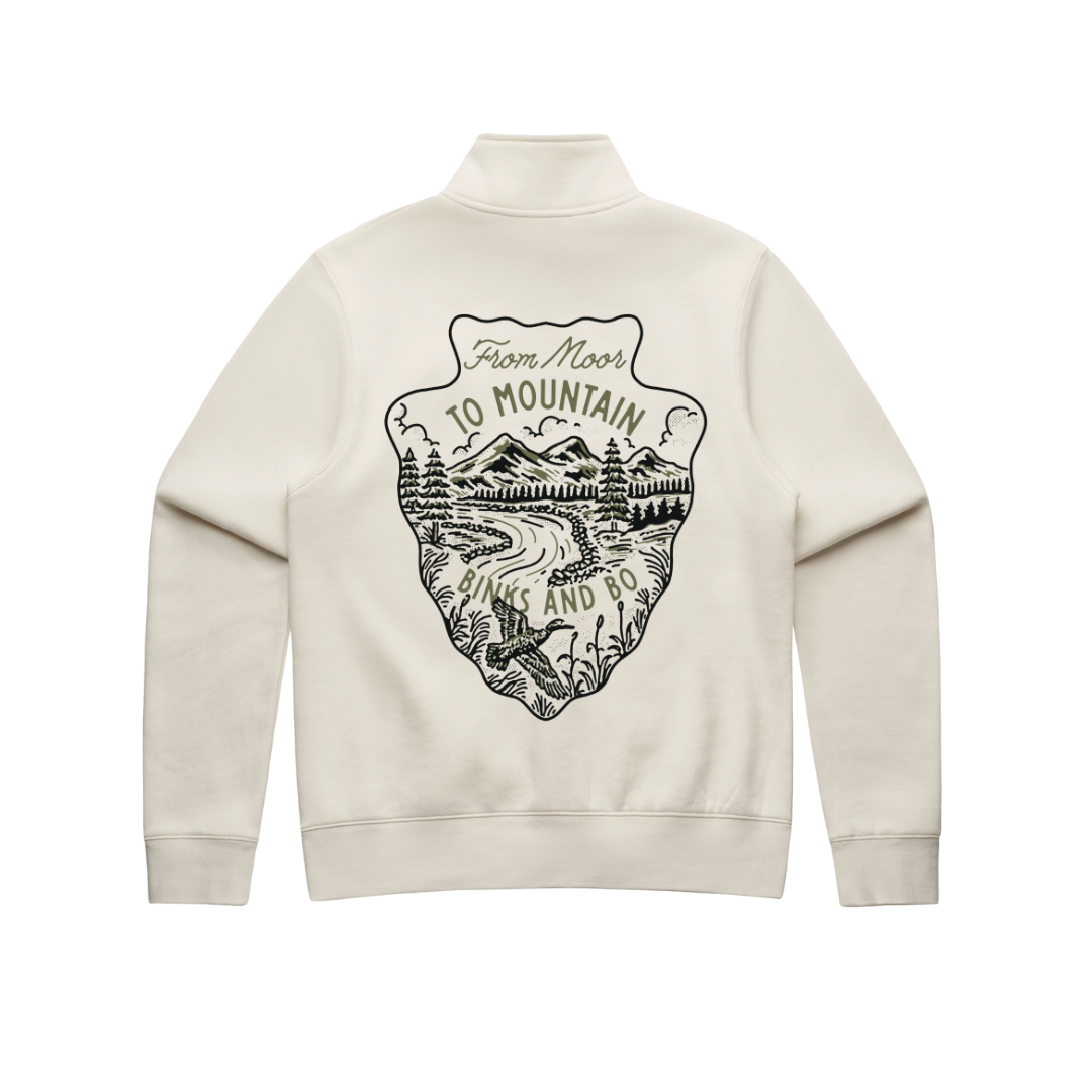Moor to Mountain Arrowhead Ladies Quarter Zip