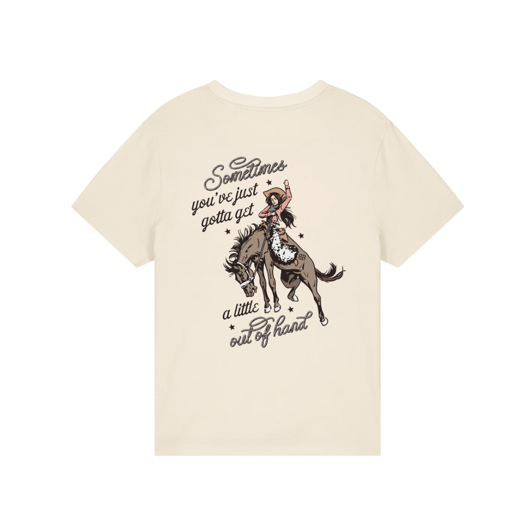 Outta Hand Organic Cotton Ladies Tee