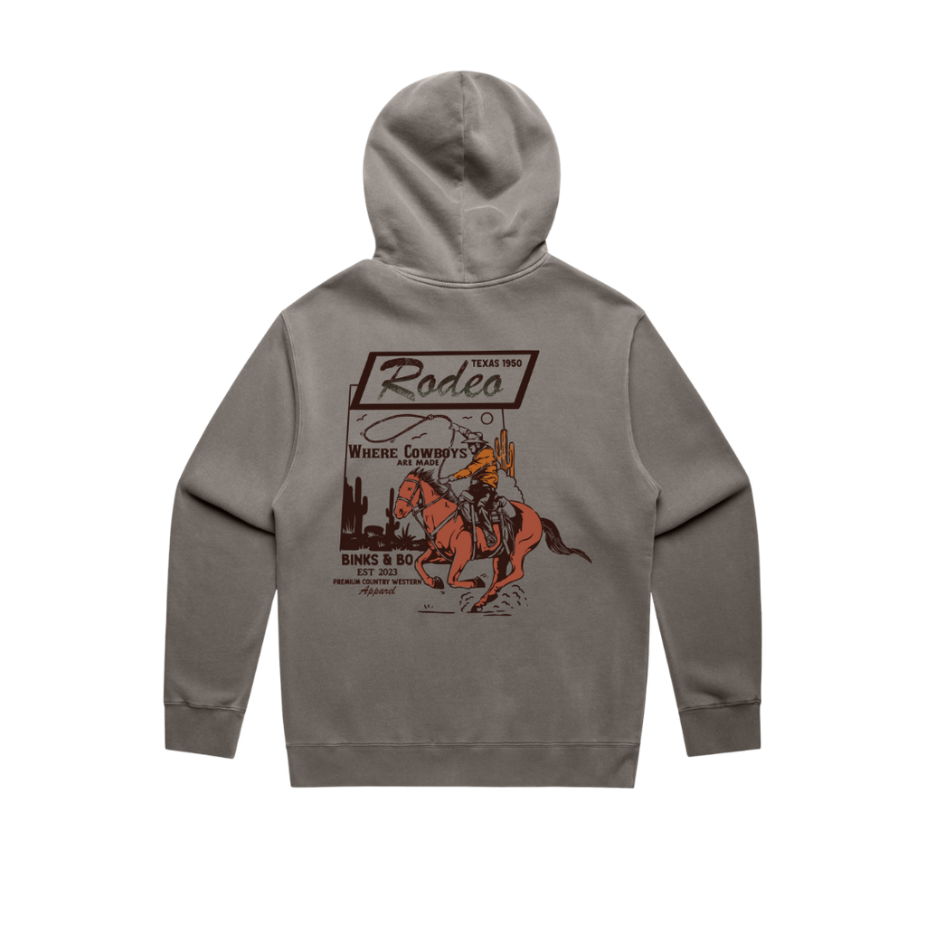 Mens Faded Rodeo Hoodie