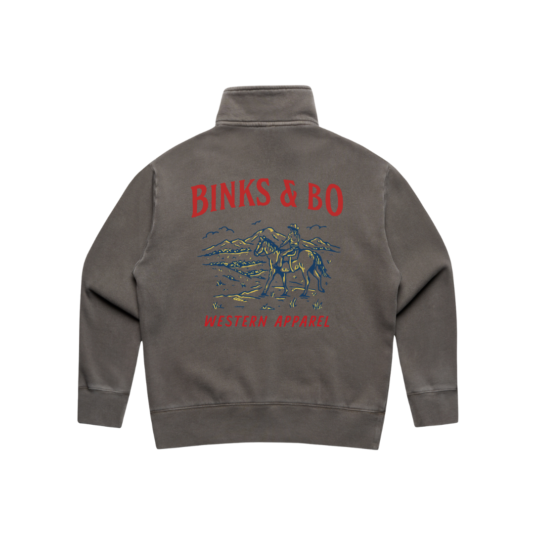 'Western Apparel' Ladies Quarter Zip Sweater