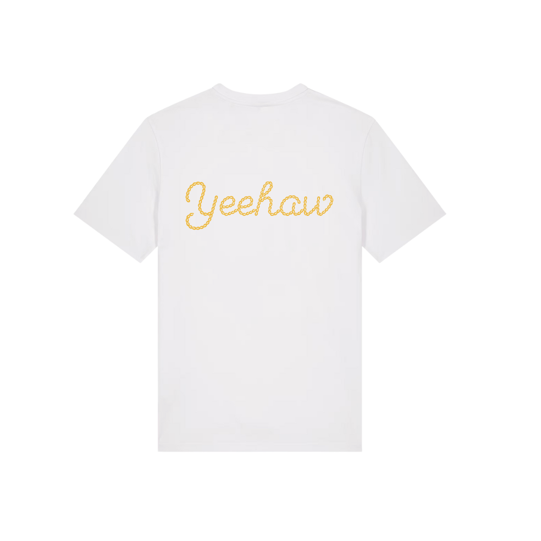 Yeehaw Official Merchandise Tee White